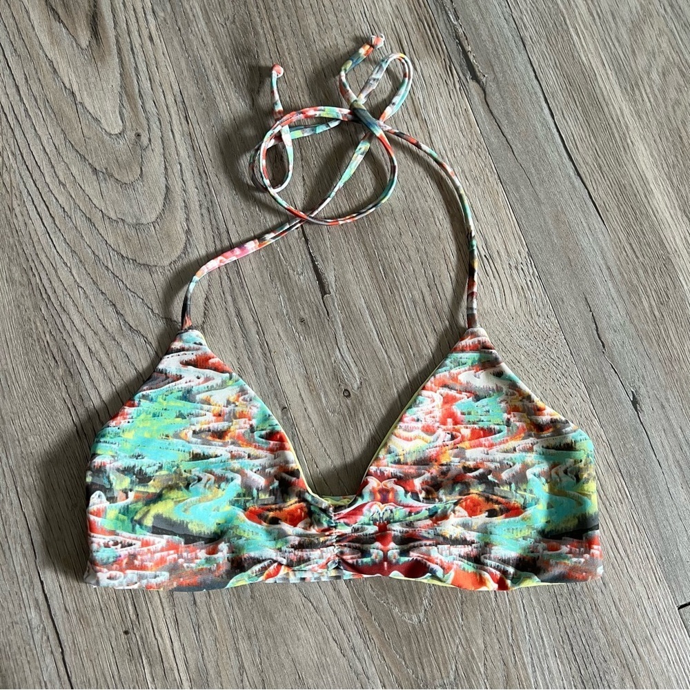 L*Space Multicolor Bikini Top